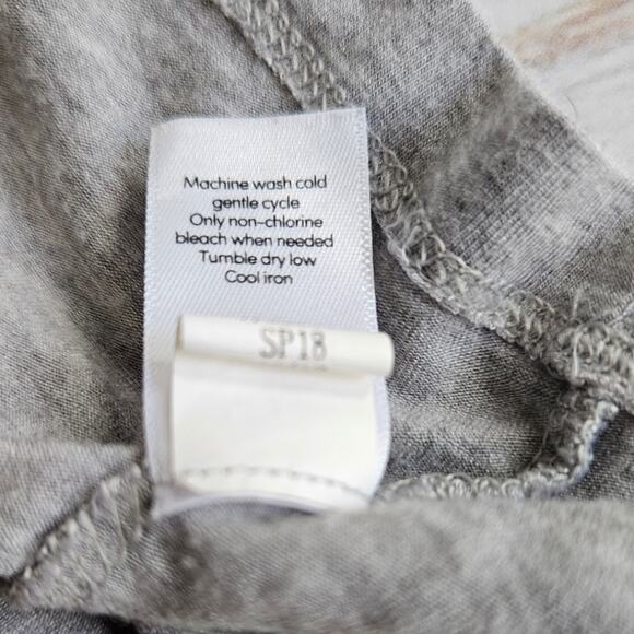 Athleta Light Heather Gray Santorini Thera Dress sz Large - Picture 3 of 7